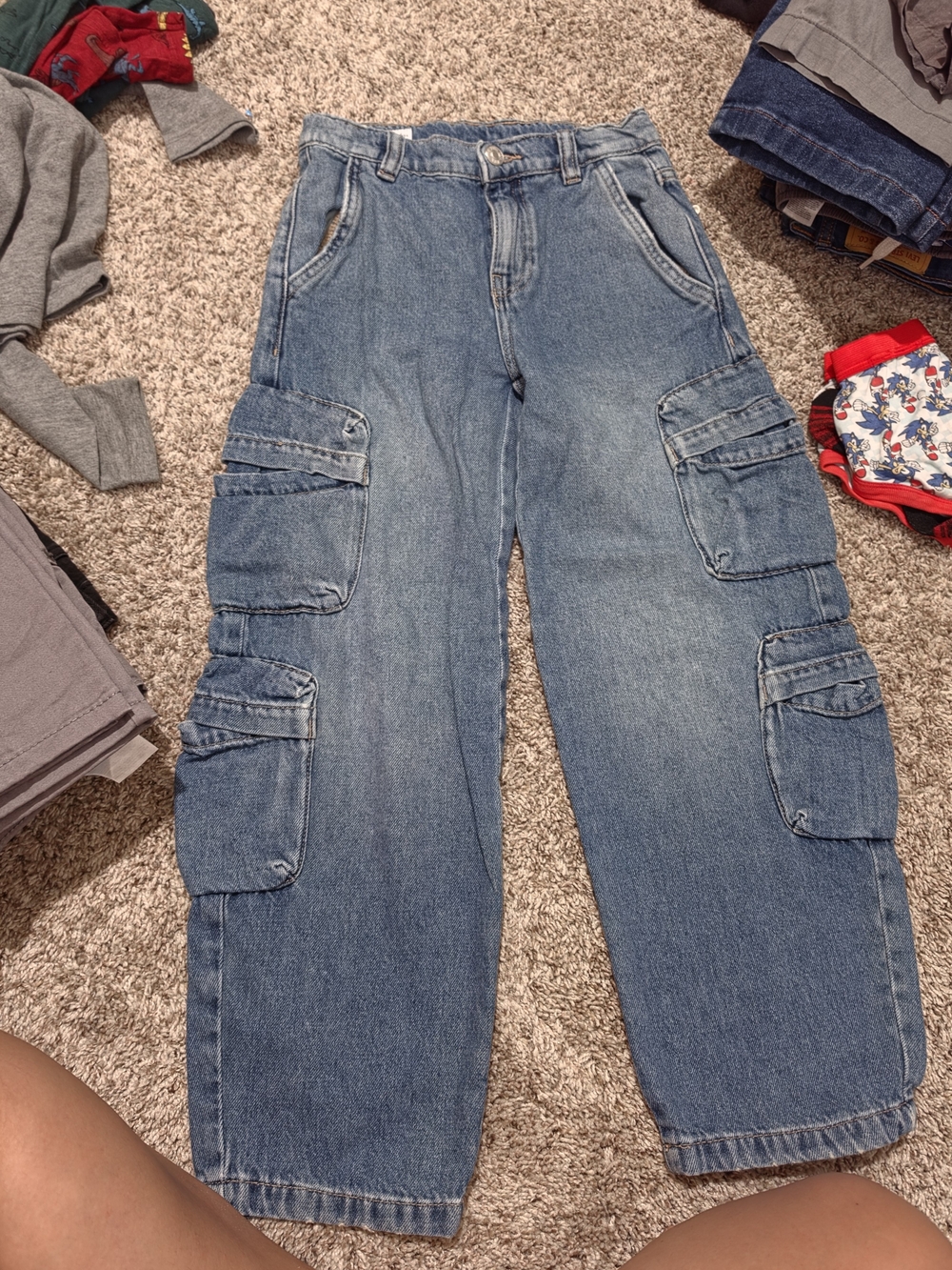 Zara Light Blue Denim Jeans